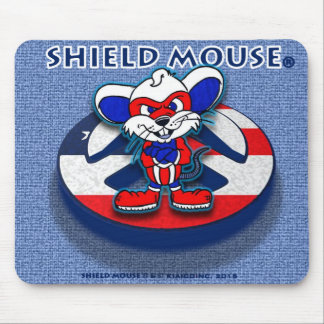 Tapis de souris patriotique de paix de SOURIS de