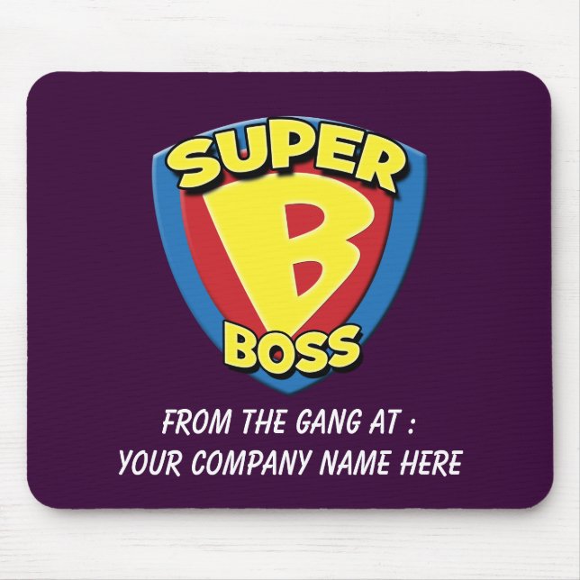 Tapis De Souris Patron superbe personnalisable Mousepad (Devant)