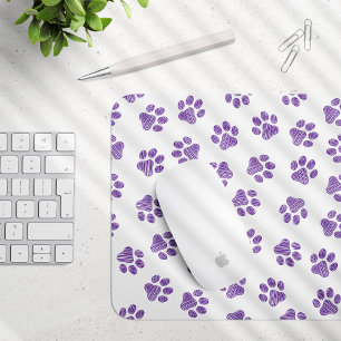 Tapis De Souris Patrouilles de Doodle, Paws de Chien, Paws De Purp