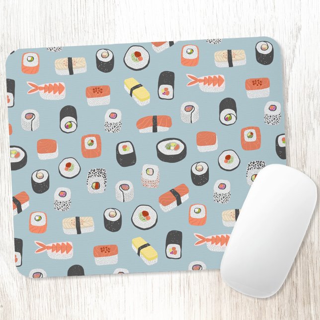 Tapis De Souris Pattern (Japanese sushi food art mousemat)