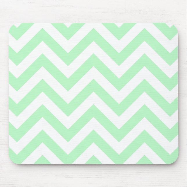 Tapis De Souris Pattern de Mint White (Devant)