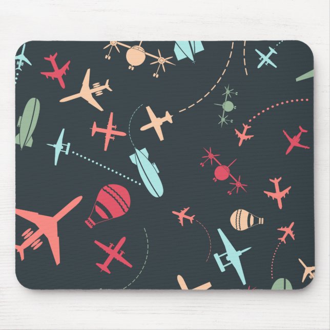 Tapis De Souris Patters de l'aviation (Devant)