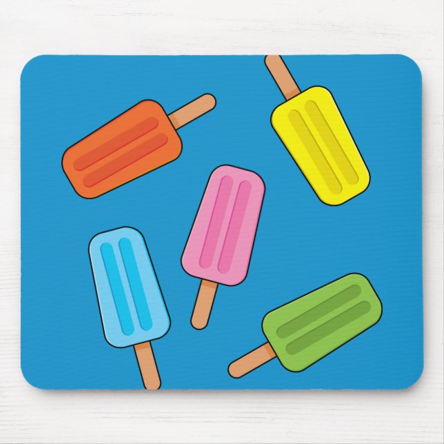 Tapis De Souris Patters de Popsicles (Devant)