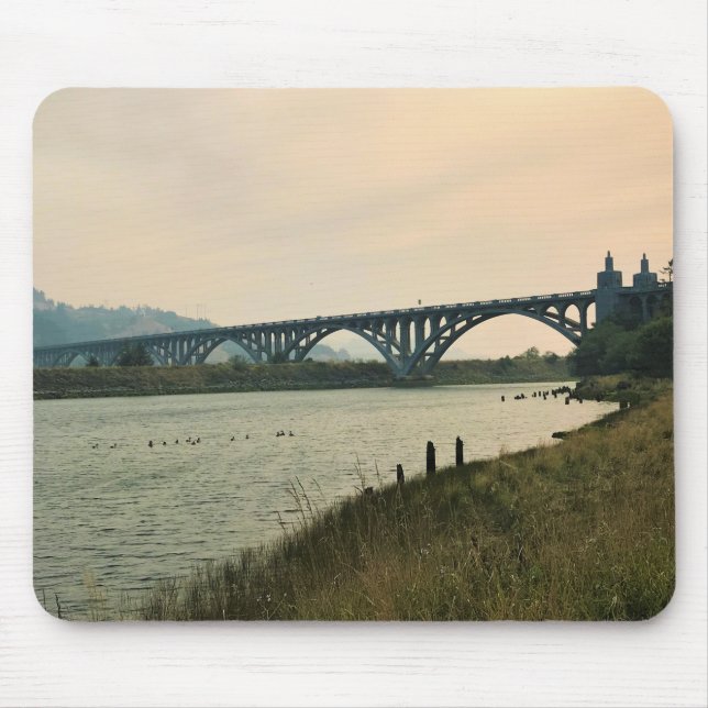 Tapis De Souris Patterson Bridge, Gold Beach, Oregon (Devant)