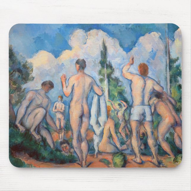 Tapis De Souris Paul Cezanne - Baigneurs (Devant)
