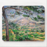 Tapis De Souris Paul Cezanne - Mont Sainte-Victoire et Grand Pin<br><div class="desc">Mont Sainte-Victoire avec grand pin / Montagne Sainte-Victoire - Paul Cezanne,  Huile sur toile,  1885-1887</div>