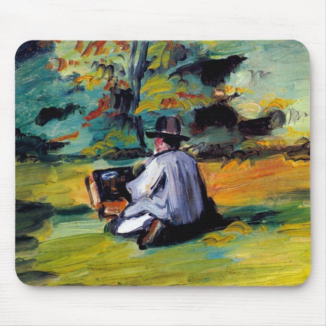 Tapis De Souris Paul Cezanne un peintre à l'art d'impressionniste (Devant)