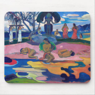 Tapis De Souris Paul Gauguin - Jour de la déesse / Mahana no atua
