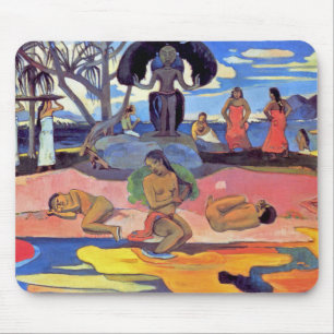 Tapis De Souris Paul Gauguin - Jour des Dieux - Peinture d'Art Fin