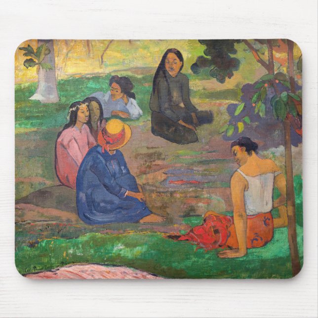 Tapis De Souris Paul Gauguin - La Conversation / Les Parau Parau (Devant)