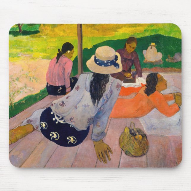 Tapis De Souris Paul Gauguin - La Sieste (Devant)