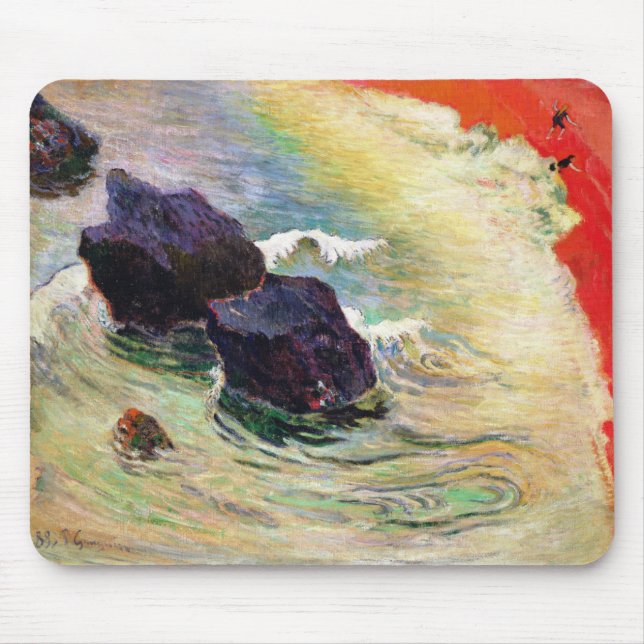 Tapis De Souris Paul Gauguin | la vague (Devant)
