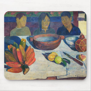 Tapis De Souris Paul Gauguin - Le Repas / Bananes