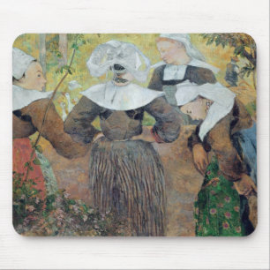 Tapis De Souris Paul Gauguin   quatre femmes bretonnes, 1886