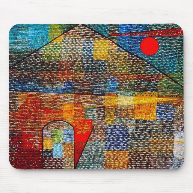 Tapis De Souris Paul Klee , “ Polyphony2 ” (Devant)