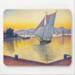 Tapis De Souris Paul Signac - Le Port au coucher du soleil, Opus 2<br><div class="desc">Le Port au coucher du soleil,  Opus 236 (Saint-Tropez) / Le Port au soleil couchant,  Opus 236 (Saint-Tropez) - Paul Signac,  Huile sur toile,  1892</div>