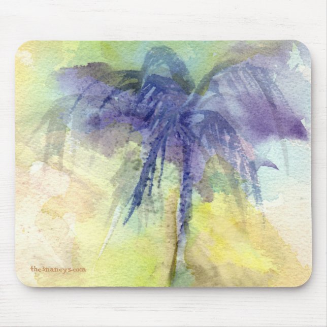 Tapis De Souris Paume abstraite Mousepad (Devant)