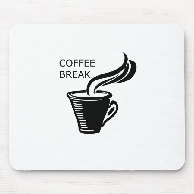 Tapis De Souris Pause café (Devant)