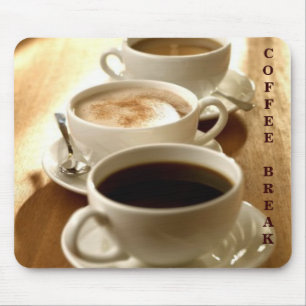 Tapis De Souris Pause-café Mousepad