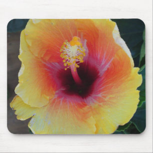 Tapis De Souris Pavé de la souris à fleurs Hibiscus