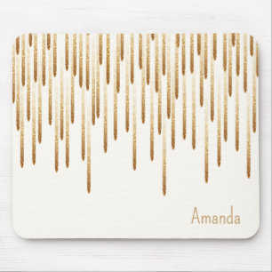 Tapis De Souris pavé de la souris de pluie parties scintillant