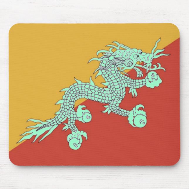 Tapis De Souris Pavé de la souris Dragon Bleu (Devant)