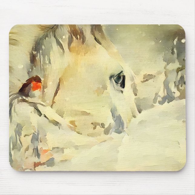 Tapis De Souris Pavé de souris à cheval (Devant)