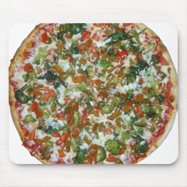 Tapis De Souris pavé de souris à pizza (Devant)