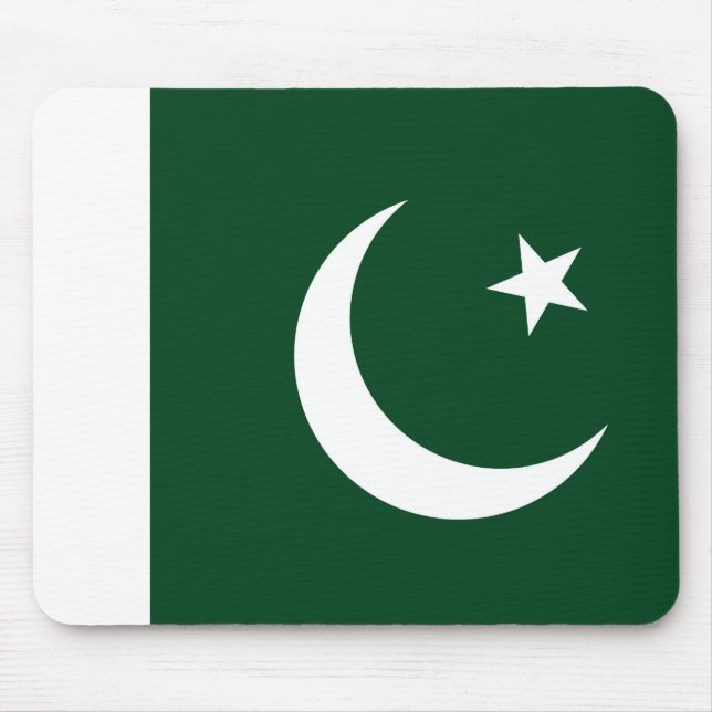 Tapis De Souris Pavé de souris avec Drapeau du Pakistan (Devant)