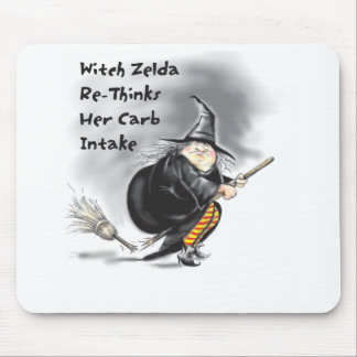 Tapis De Souris Pavé de souris Halloween Witch