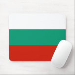 Tapis De Souris pavillon de la Bulgarie<br><div class="desc">Un cadeau idéal pour tous ceux qui sont patriotes de leur pays !</div>