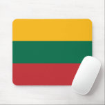 Tapis De Souris pavillon lituanien<br><div class="desc">Un cadeau idéal pour tous ceux qui sont patriotes de leur pays !</div>