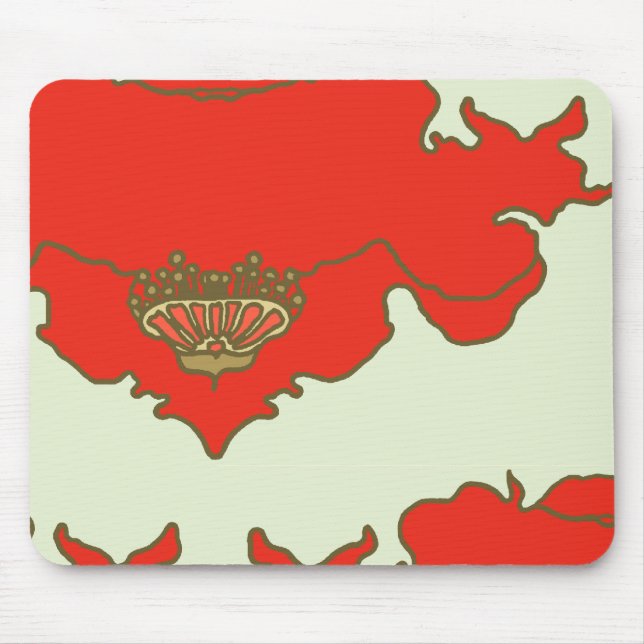 Tapis De Souris pavot (Devant)