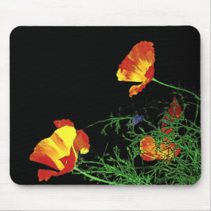 Tapis De Souris Pavot de Californie