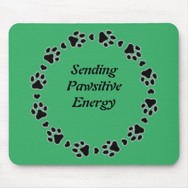 Tapis De Souris Pawsitive Mouse Pad par Sommer Hamilton (Devant)
