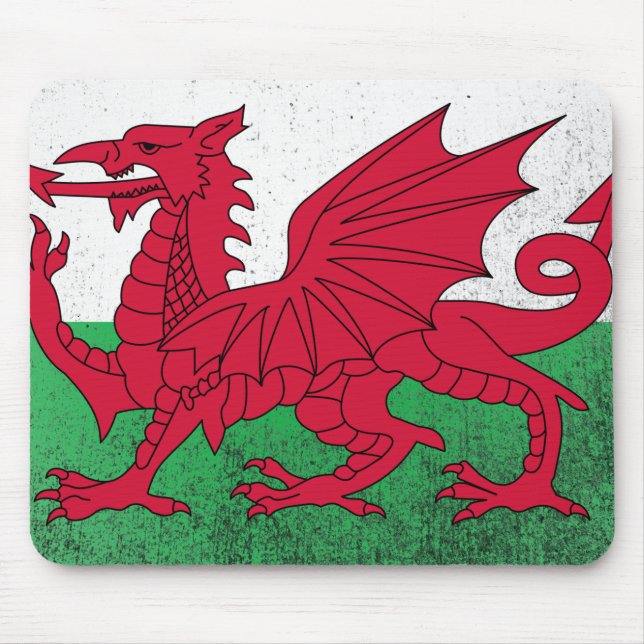 Tapis De Souris Pays de Galles (Devant)