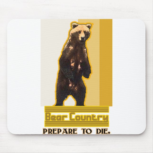 Tapis De Souris Pays de l'ours (Devant)