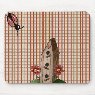 Tapis De Souris Pays En vichy chèques