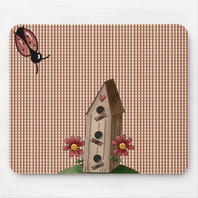 Tapis De Souris Pays En vichy chèques (Devant)