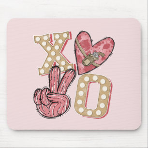 Tapis De Souris Pays XOXO - L'amour de l'Ouest sauvage