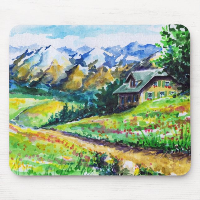 Tapis De Souris Paysage (Devant)