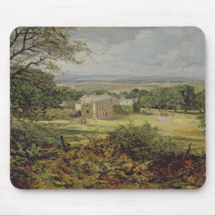 Tapis De Souris Paysage anglais avec une maison, 19ème siècle