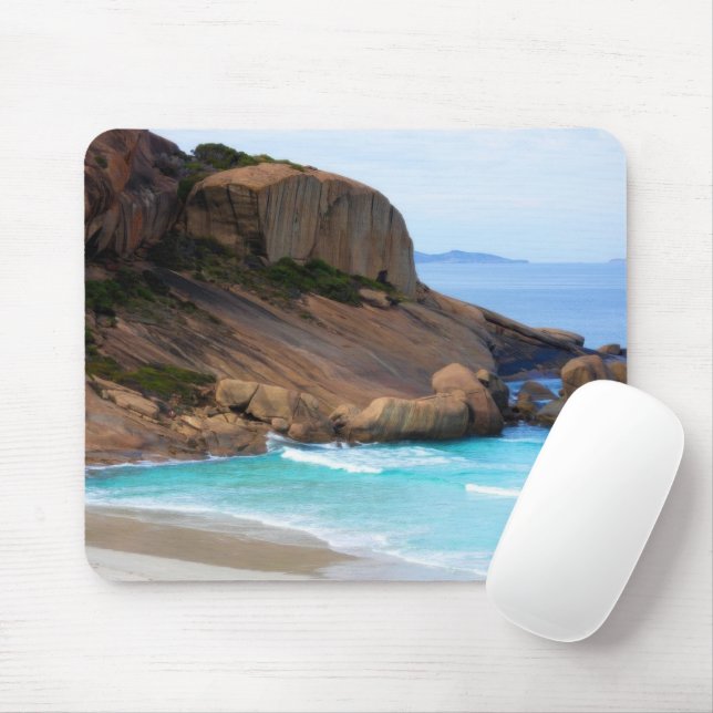 Tapis De Souris Paysage côtier (Avec souris)
