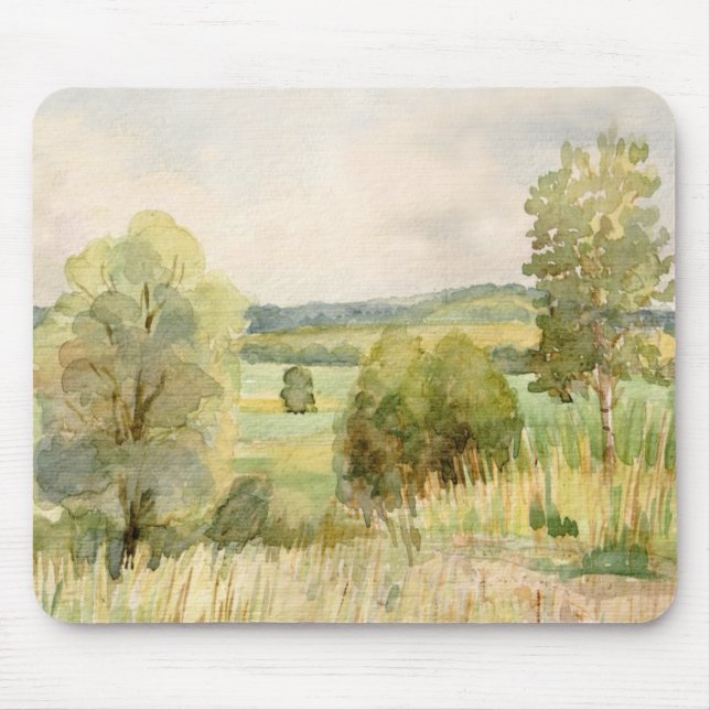 Tapis De Souris Paysage d'aquarelle (Devant)