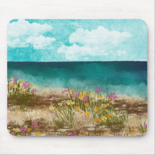 Tapis De Souris Paysage d'aquarelle Mousepad