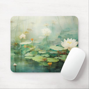 Tapis De Souris Paysage de feuillage de nature tropicale