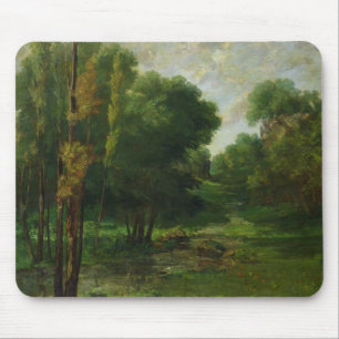 Tapis De Souris Paysage de forêt, 1864