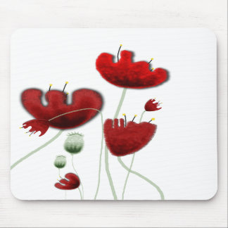 Tapis De Souris Paysage de la nature valentine élégante bouche de
