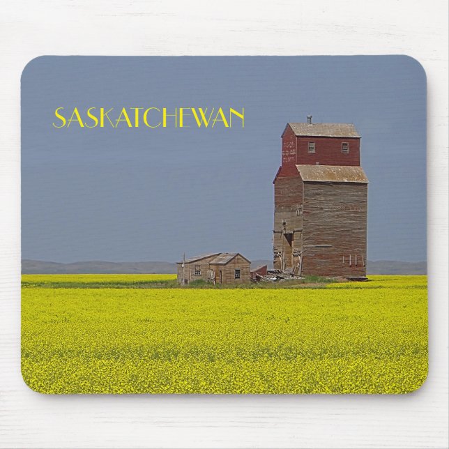 Tapis De Souris Paysage de l'ascenseur des Prairies Mousepad (Devant)