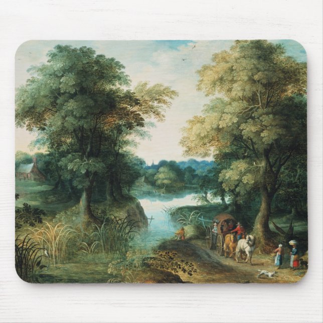 Tapis De Souris Paysage de rivière (Devant)